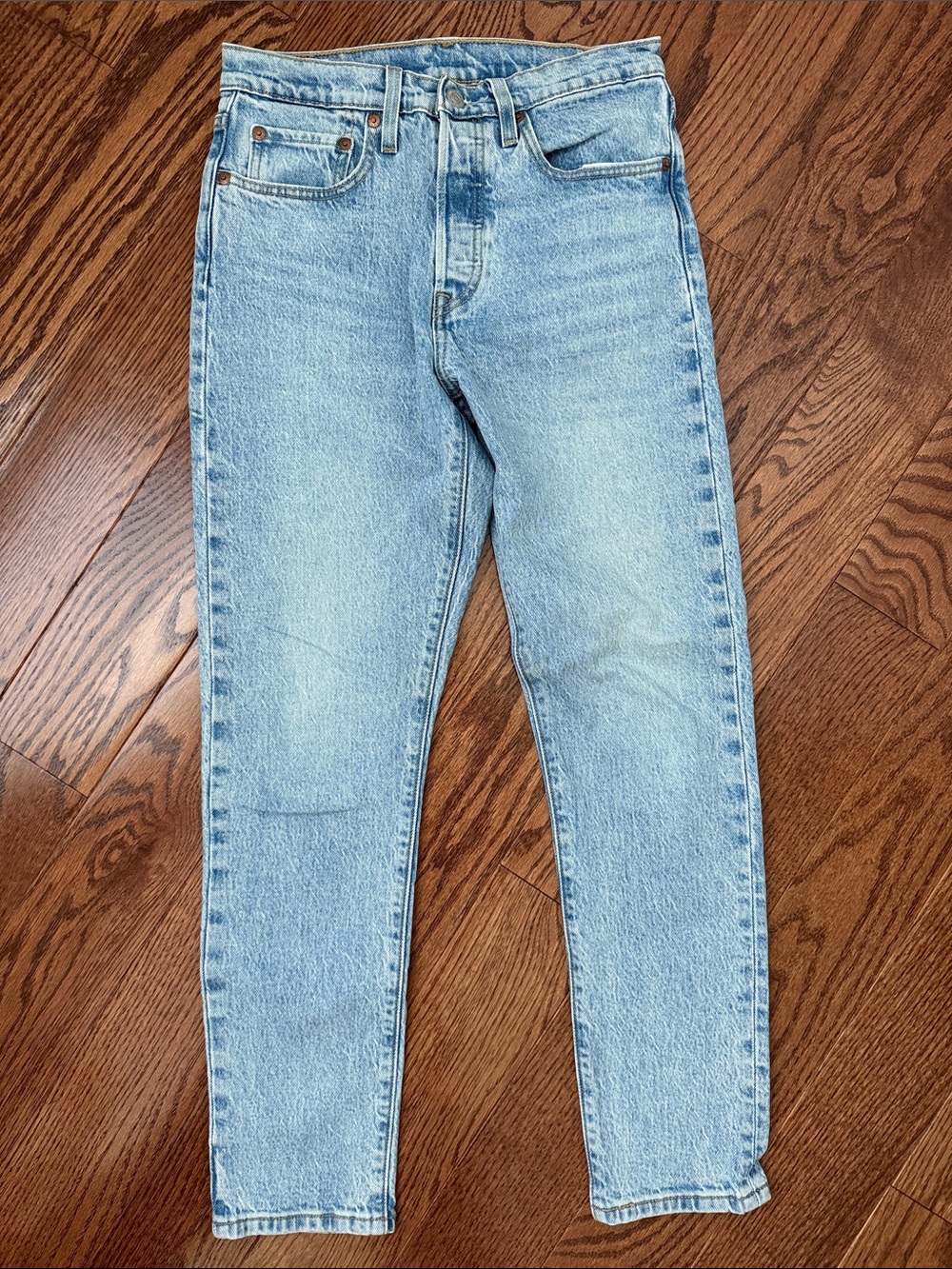 Light Blue Women’s Jeans - Classic Straight Fit size 26x28